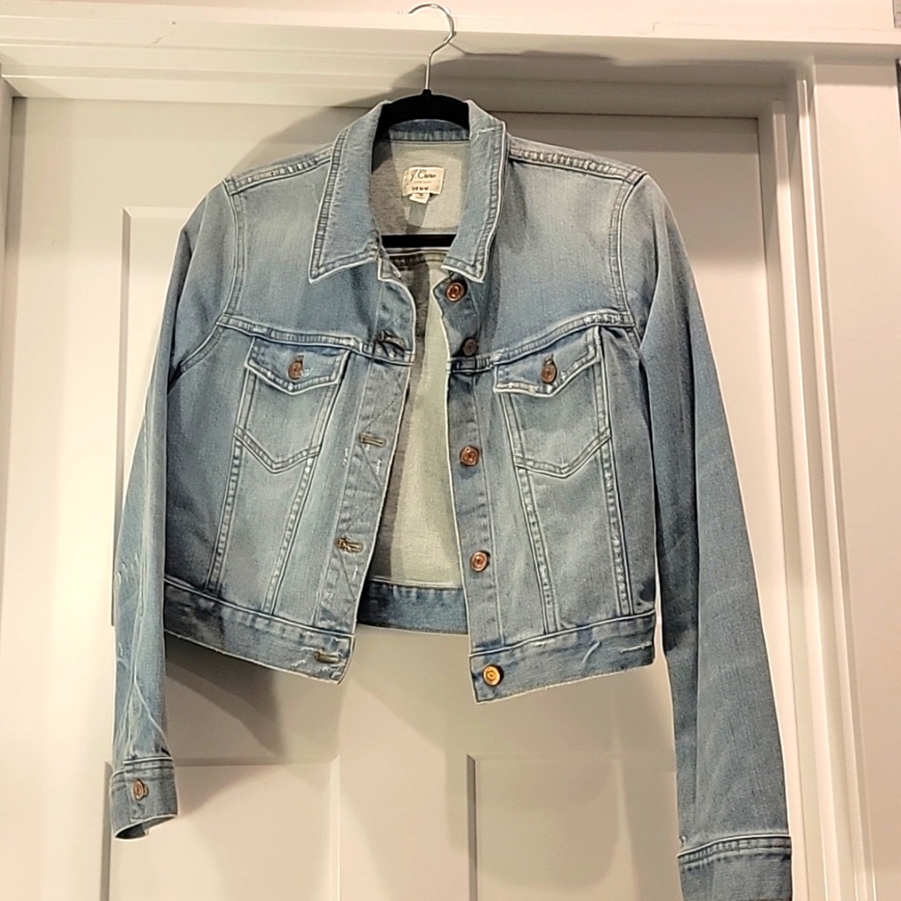 Like new J Crew denim jacket